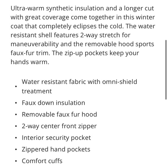 Columbia Mid Length Jacket - Picture 6 of 6